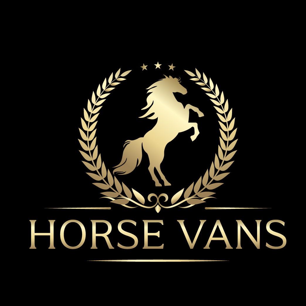 Horse Vans Logo on Black Background